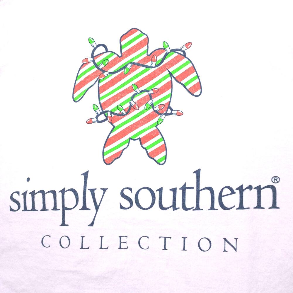 SIMPLY SOUTHERN~Baby Pink Long Sleeve Graphic Tee~XS